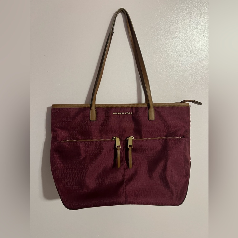 Michael Kors Burgundy Bag